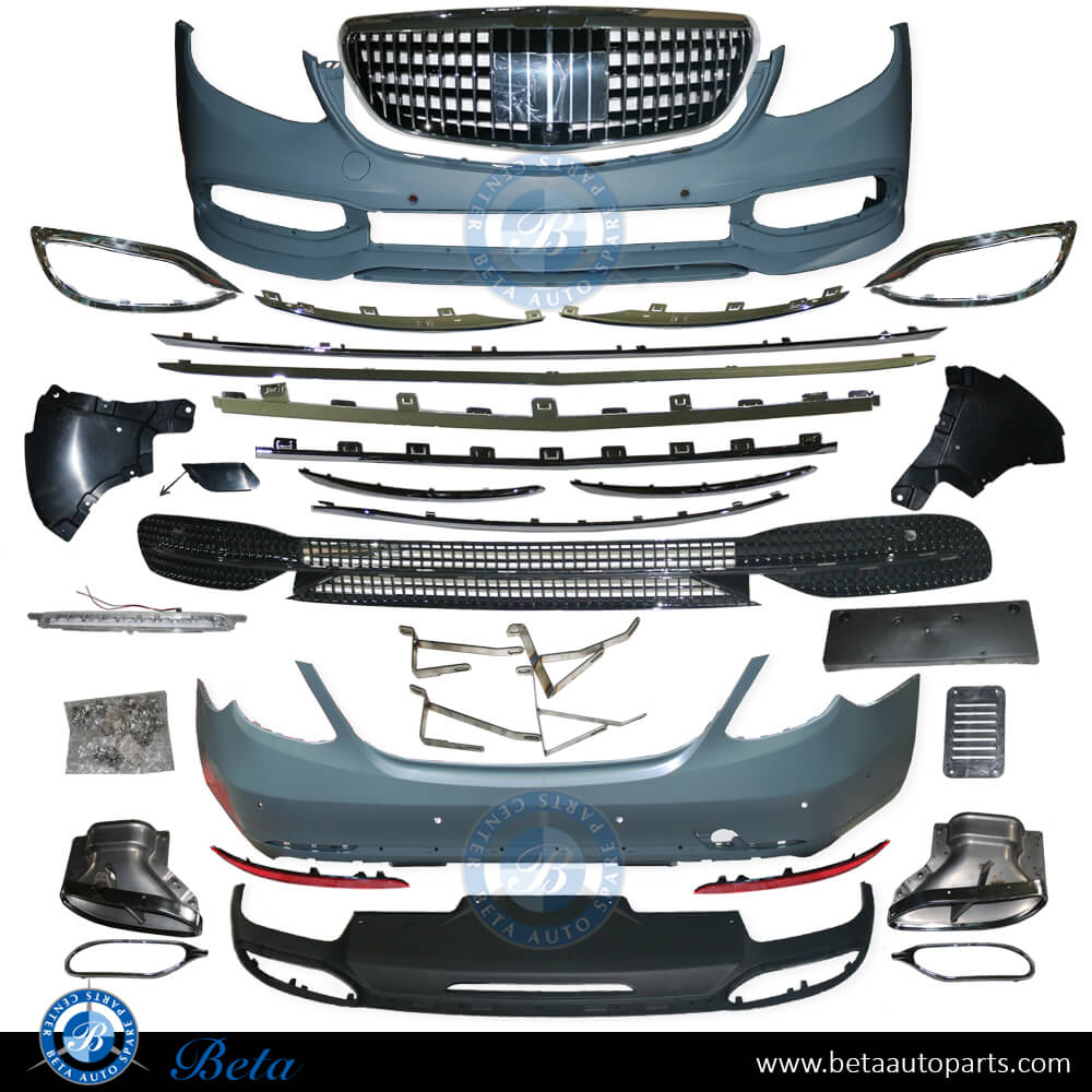 Body Kit Upgrade to Maybach look for Mercedes E-Class W213 2017-2020 models Body Kit Upgrade to Maybach look for Mercedes E-Class W213 2017-2020 models
